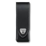 Чехол на ремень Victorinox (для ножа 111мм) 4.0523.3 (толщиной до 3 уровней, чёрный кожаный)